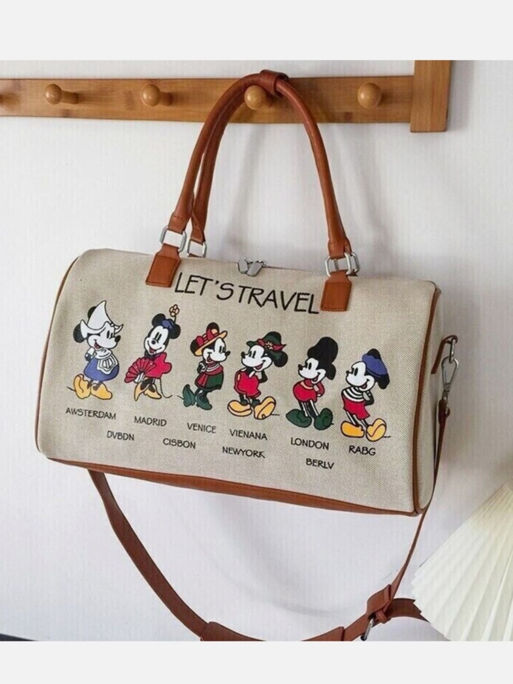 “Let’s Travel” Mickey Bag